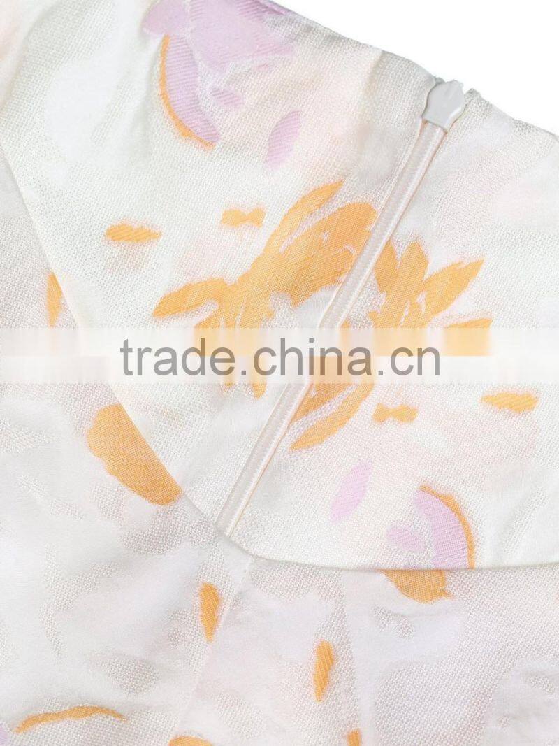 Modern Girls partysu jacquard fresh dress