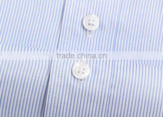 men's long sleeve stripe dress shirt