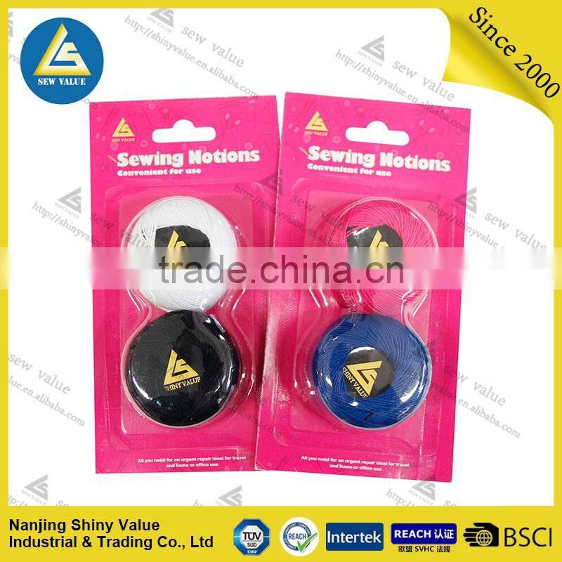 2 colors Cotton sewing Thread
