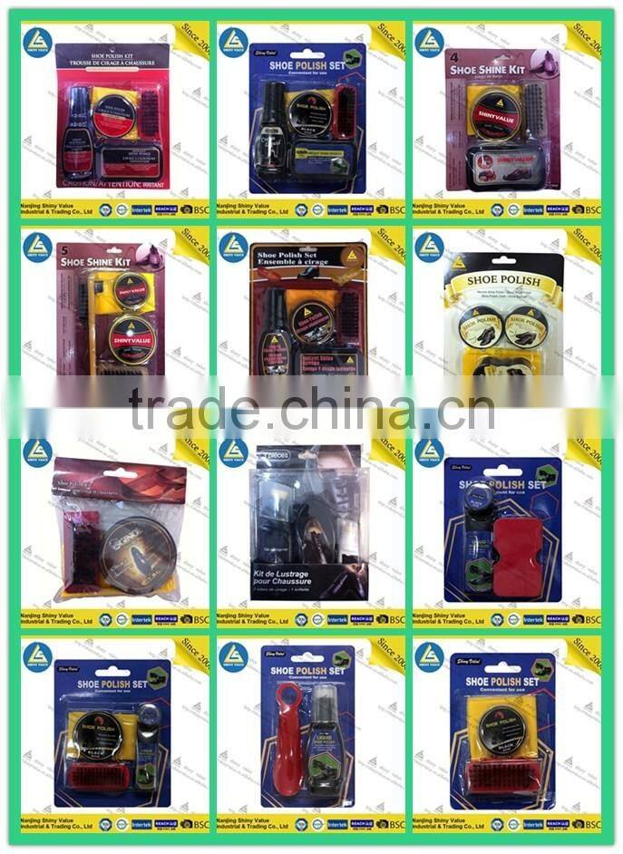 best quality portable mens' shoe shine kit shoe cleaning kit