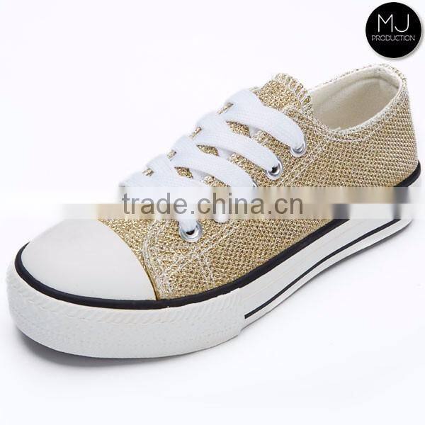 STOCKS wholesale glitter canvas shoes