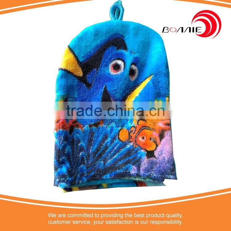 Hot selling Custom Wash Gloves Animal Bath Mitt For Baby