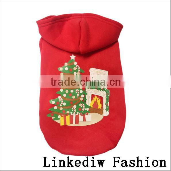 New Pet Dog Christmas Clothes Pet Autumn and Winter Sweater Dog Dog Holiday Christmas Pattern Clothes