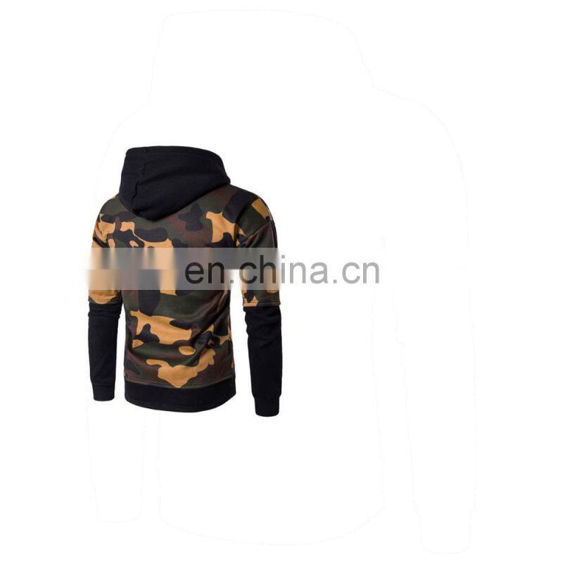 wholesale unique style camo polar fleece hoodie
