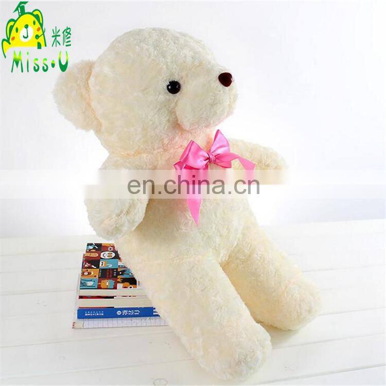 OEM High Quality Stuffed Soft Plush LED Toys Night Lighting Bear