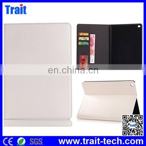 Crazy Horse Pattern Oil Buffed Leather Style Cover Case with Card Slots for iPad Air 2