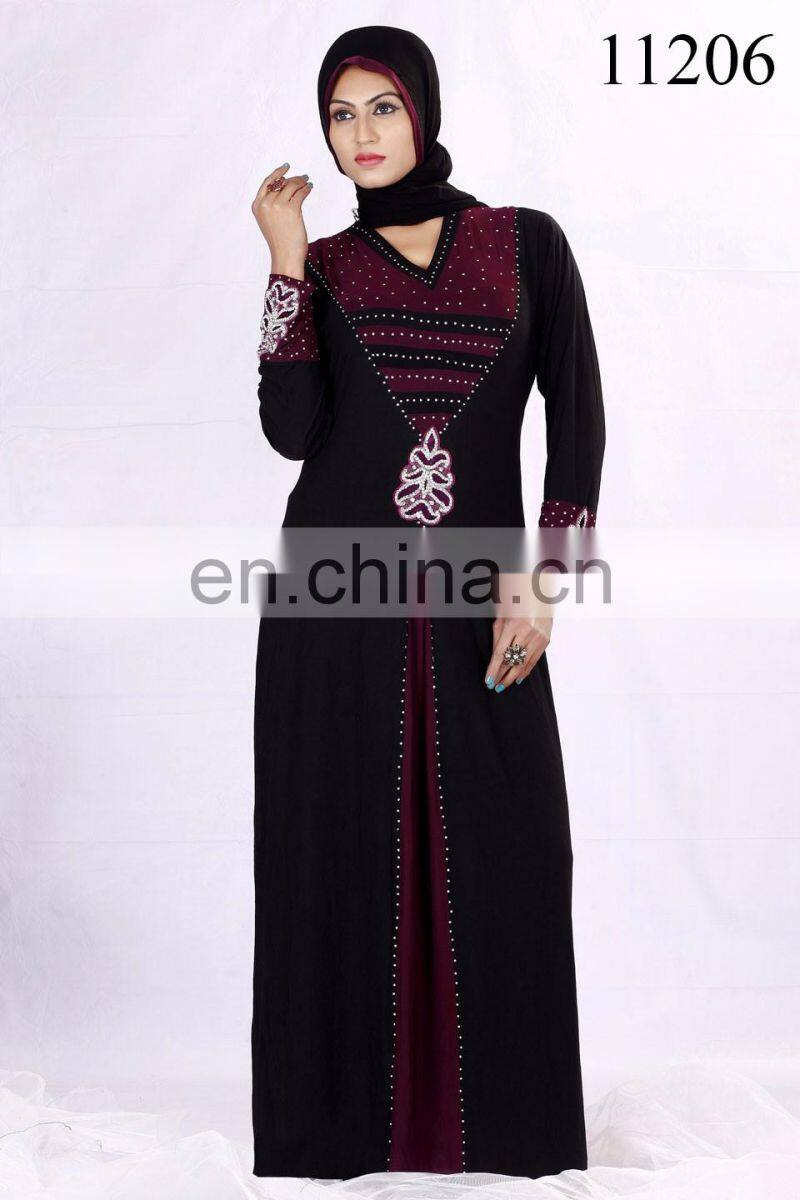 Arabic Long Abaya | Burqa Kaftan | Abaya Burqa Fashion Design in Wholesale Price