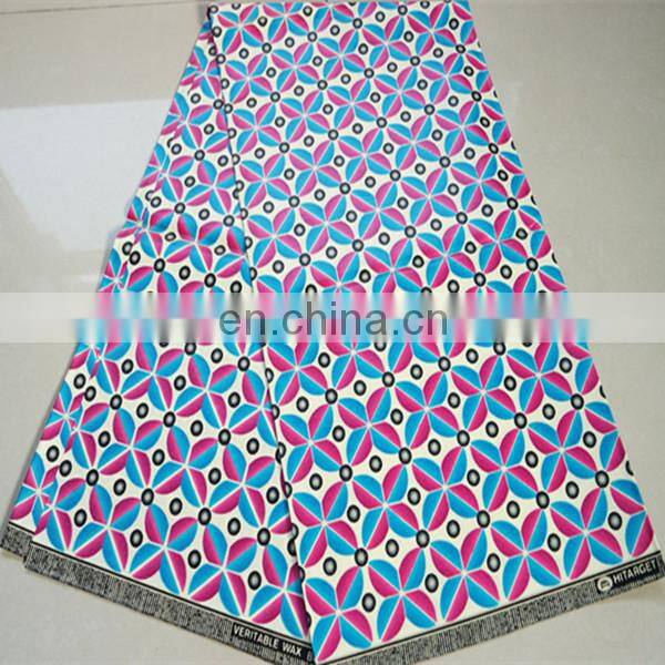Hot Sale African super JAVA print fabrics Hitarget Wax print fabrics Veritable Guaranteed JAVA