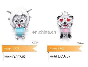 Alibaba China Cheap 18K Gold Abalone Shell Rhinestone Butterfly Brooch in Bulk