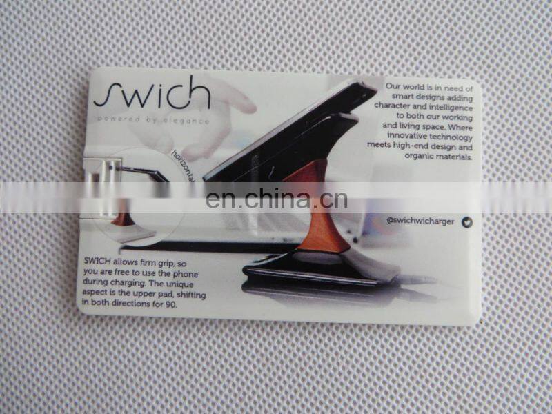 New custom design 8gb credit card usb in low price