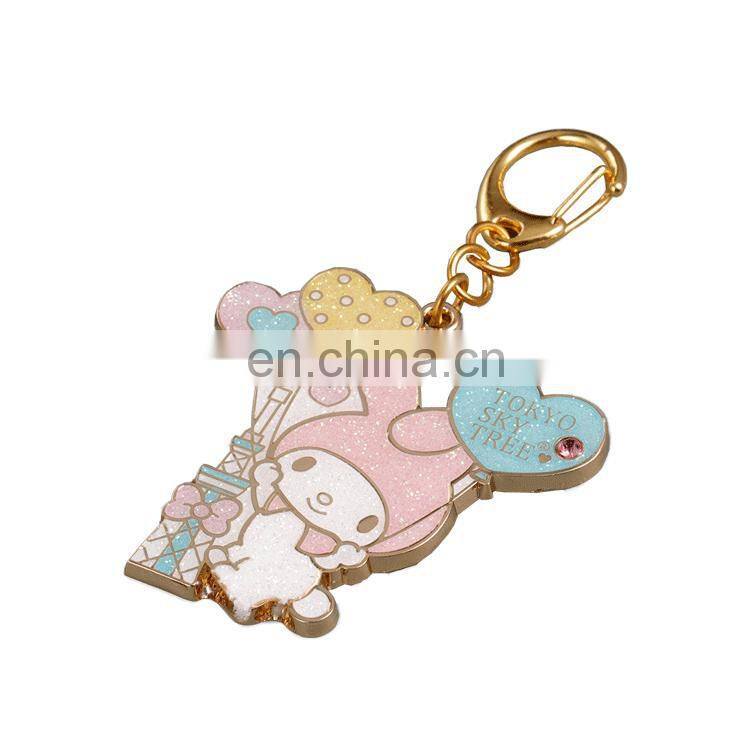 Promotional Gifts Cheap Custom Cartoon Cute Keychains For Kids