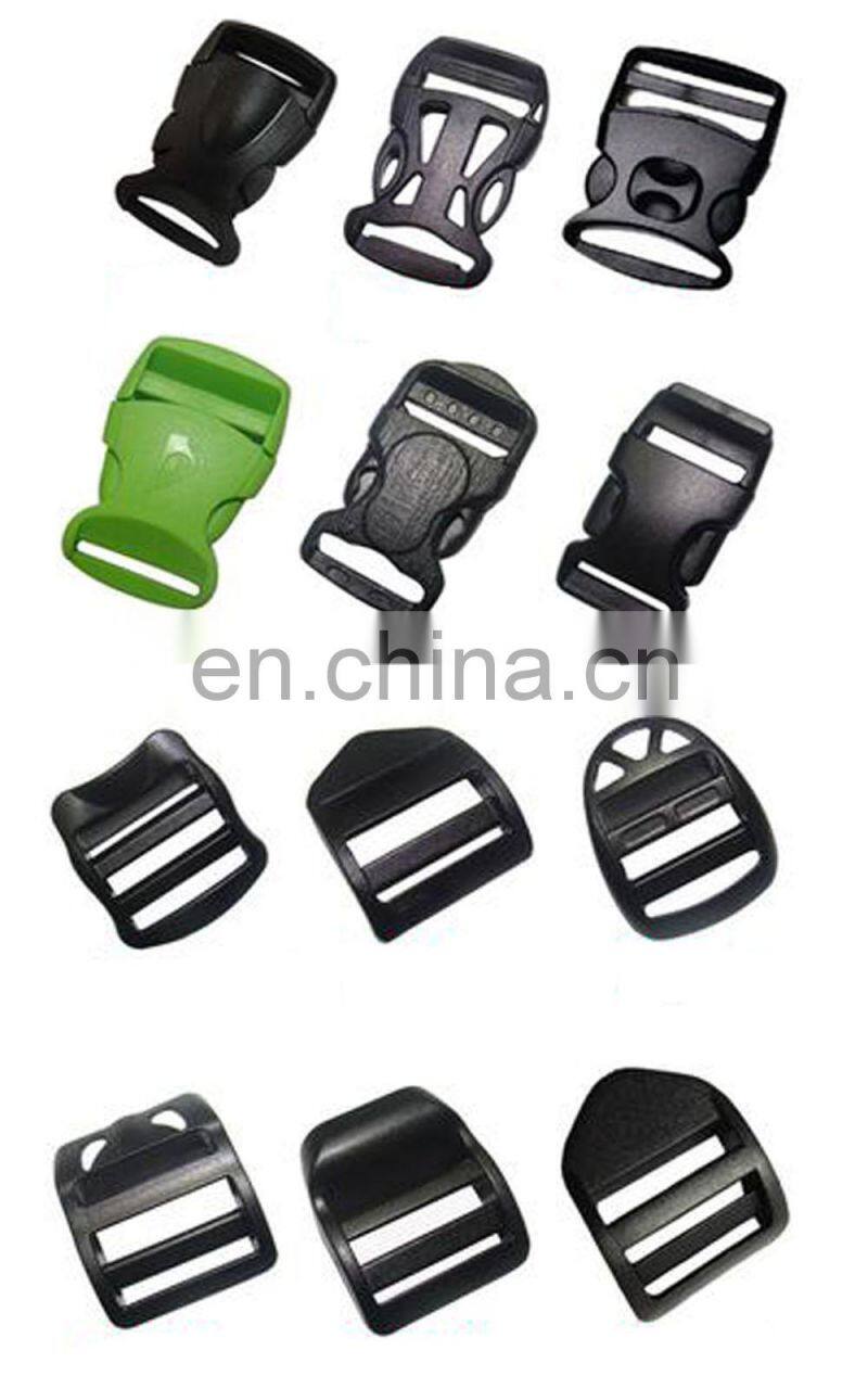 Custom made adjustable buckle & side release buckle for bag buckle according to customer's requirement