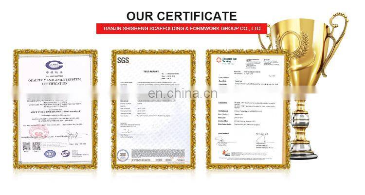 Tianjin Shisheng Group Adjustable Heavy Duty Telescopic Formwork Construction Scaffolding Shoring Prop
