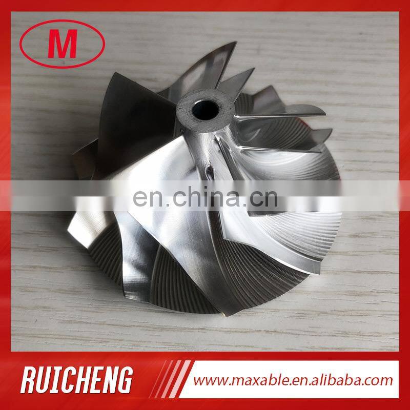 GT3037 452708-0001 5+5 blades 57.04/76.13mm High performance  turbo milling/alumunum 2618/billet compressor wheel
