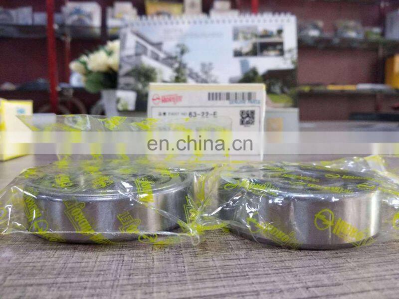 High quality excavator parts 6322ZZ stainless steel deep groove ball bearing 6322