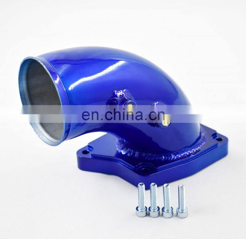 New Inlet Hose Duct Pipe Elbow Clamps For 05-07 Ford F250 F350 6.0l Diesel Turbo