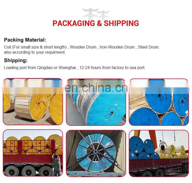 Huadong cable 0.6/1kv single core 150mm2 XLPE insulated PVC sheath power cable