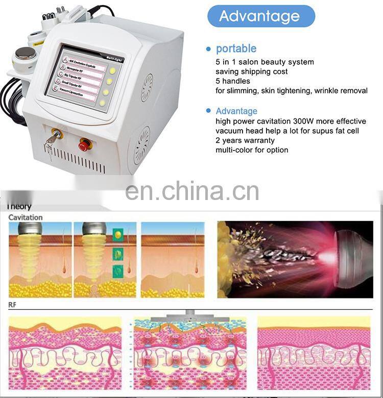 New Vacuum Slimming Fat Rf Liposlim Cavitation Machine