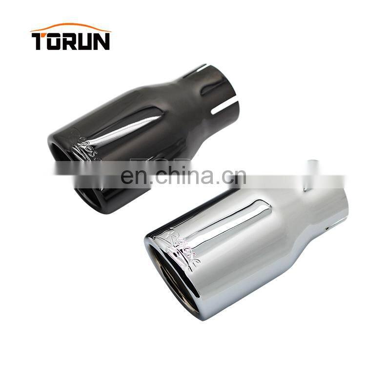 Hot sale high quality Universal black exhaust tail pipe tips