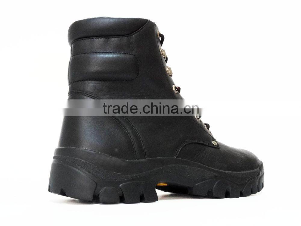 Black Colour Ankle Safety Boots
