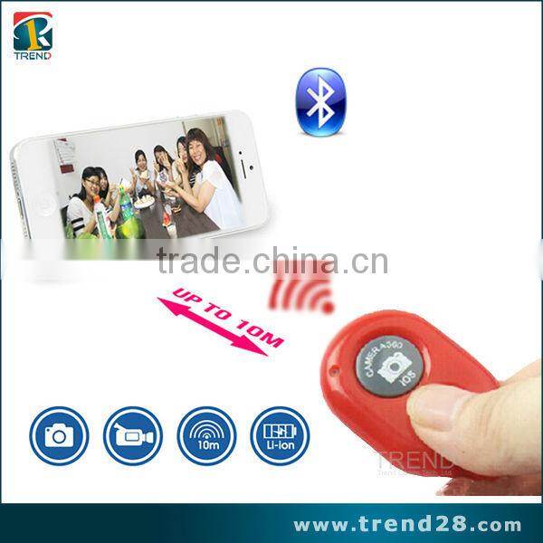 selfie stick with bluetooth remote shutter for android and IOS, selfie bluetooth remote shutter