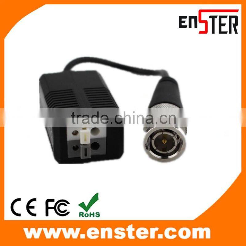 CCTV Twisted BNC 720P/1080P Video Balun COAX CATS5 /5E /6 Transmitter 300mPassive HDTVI HDCVI AHD Transceiver