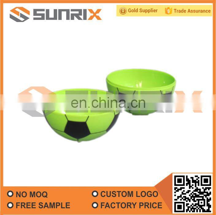 Melamine Plastic Type Disposable Football Shape Salad Bowl