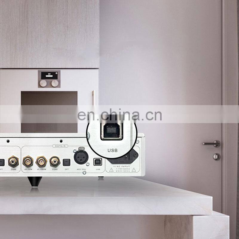 Silver DENAFRIPS GAIA USB High Power High Definition DAC Decoder Digital Interface Digital Player