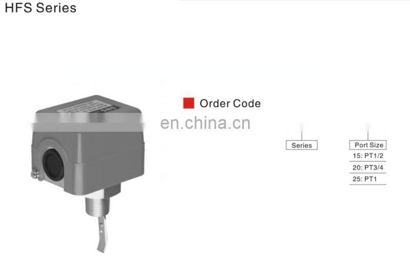 SNS brand HFS Series Water Flow Control pump digital pressure Switch