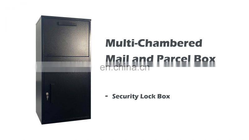 Weatherproof Outdoor Mail Box-Secure Parcel Box for Packages