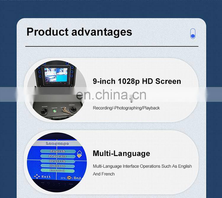 DFEY 250-1000mm horizontal air duct cleaning machine equipment robot PCS-350III