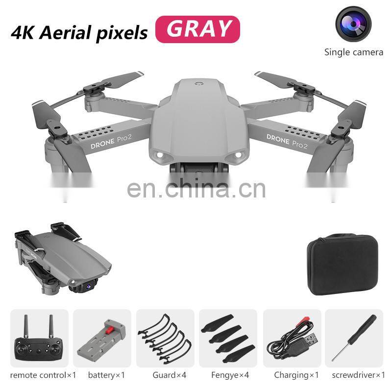 4K dual Camera RC Quadcopter Toy Mini Drone Wide-angle Professional FPV E99 drone