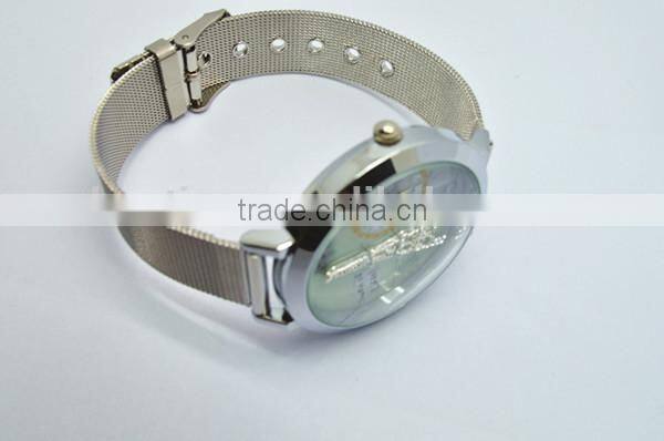 Eiffel Tower image ladies wrist watches quartz watches