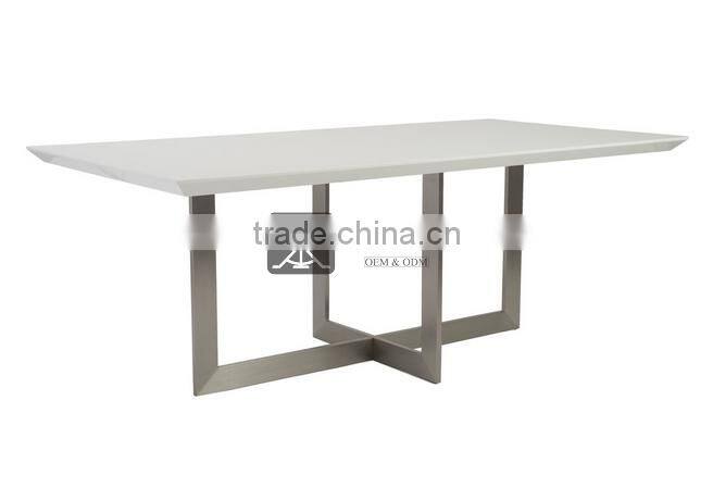 DT-134 Stainless Steel Dining Room Table