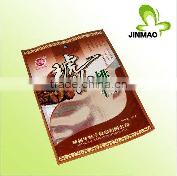 Plasitc heat seal food packaging bag for wild food