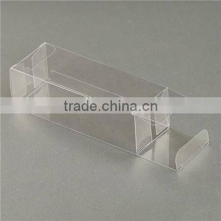trade assurance small clear plastic packaging boxes with hinged lid