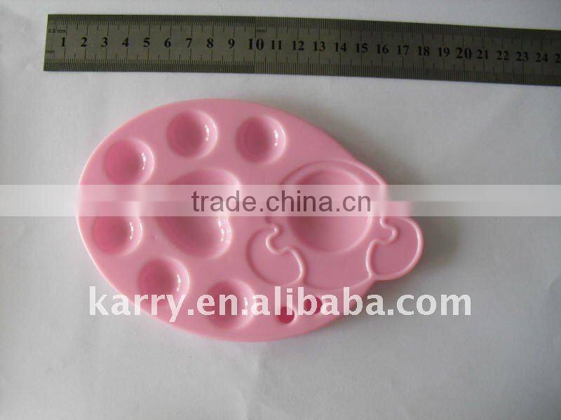 PP large paint palette,pass 6p