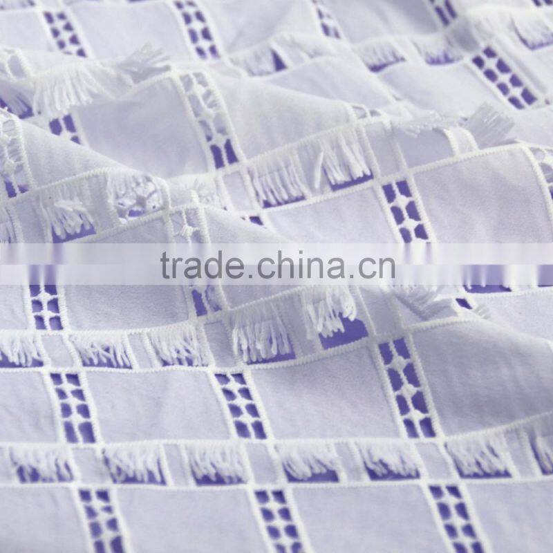 Cheap discount female textile garment stain fabric embroidery chemical lace swiss