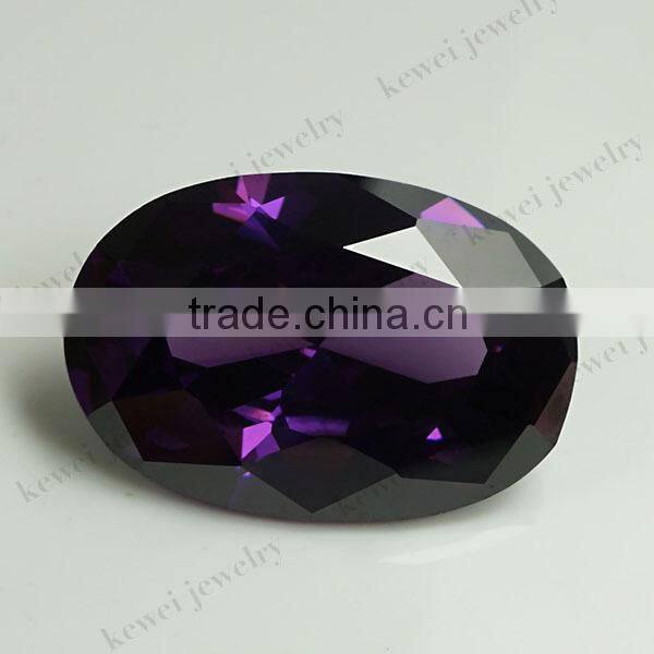 Synthetic Gemstone 10*15mm Oval shape Cubic Zirconia