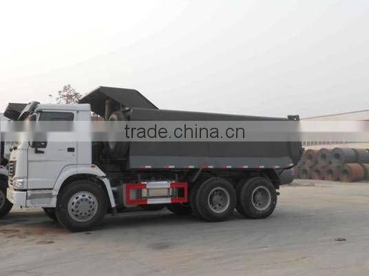 Hydraulic cylinder dump truck