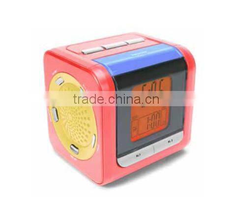 Top Sale Synchronised Projector Alarm Clock Radio