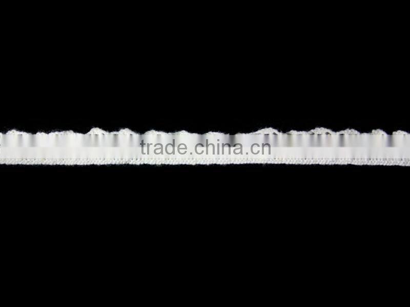 New design polyester lace trim with studs