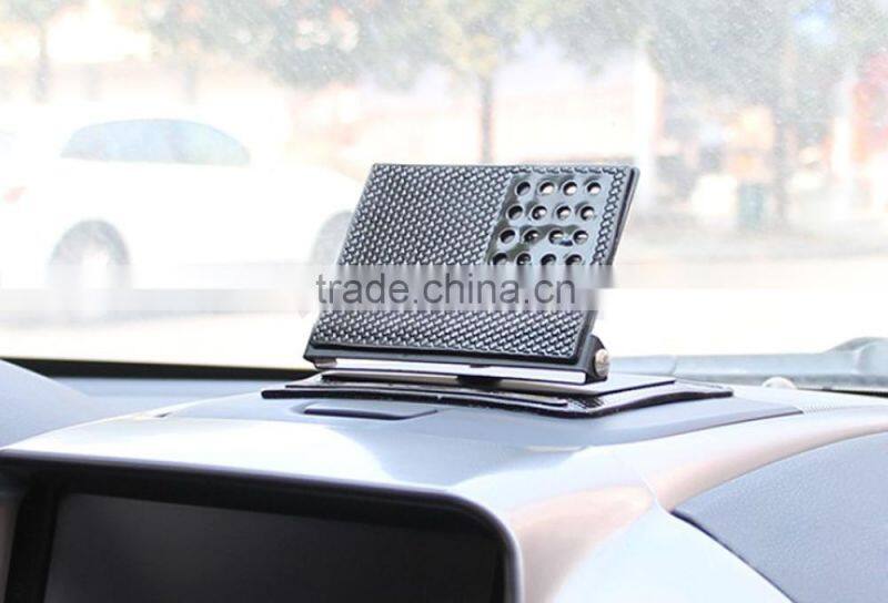 PU Metal sticky pads Car Bracket Phone Holder Stand for phone GPS Tablet 360 Degree Anti Slip Mats