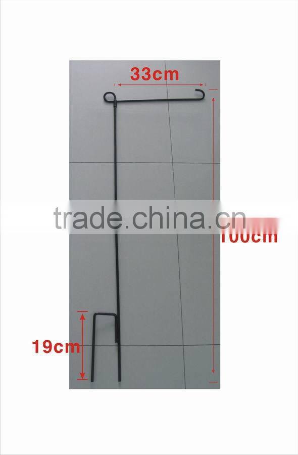 Custom rainbow nylon wind decorative garden flag