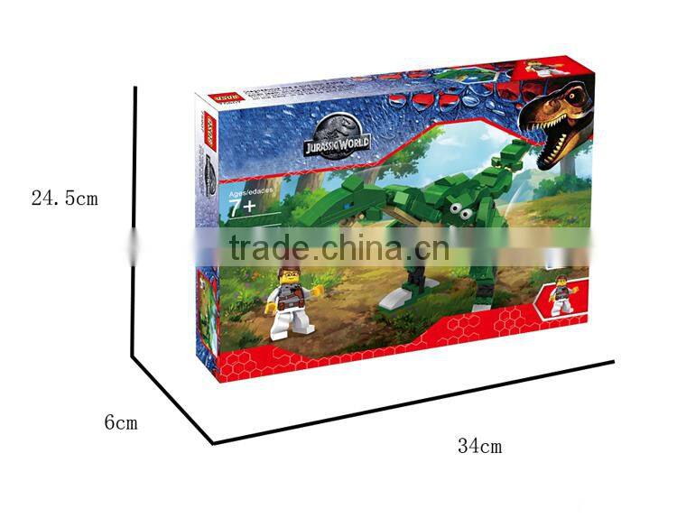 Jurassic park dinosaurs building block dino world