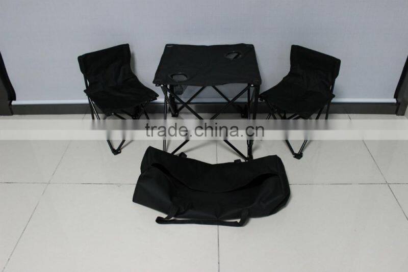 Camping set big size (2pcs of chair without armrest , 1pcs of table and 1pcs of out bag)