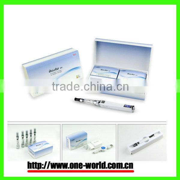 Traditional pen like variable voltage itaste vv v3.0 electronic cigarete wholesale for 2013
