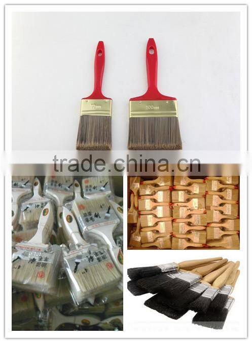 Wire wooden handle brush