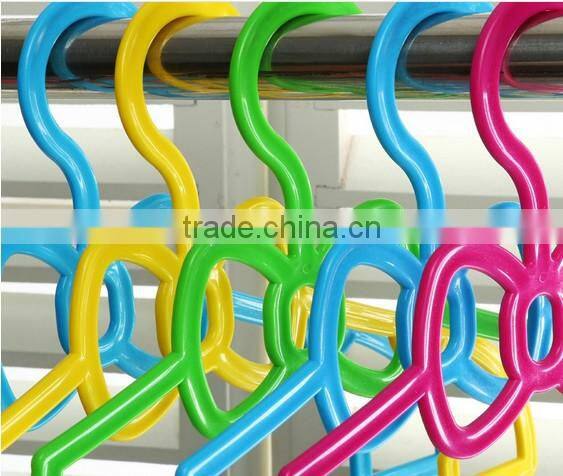 plastic fancy clothes hanger for children