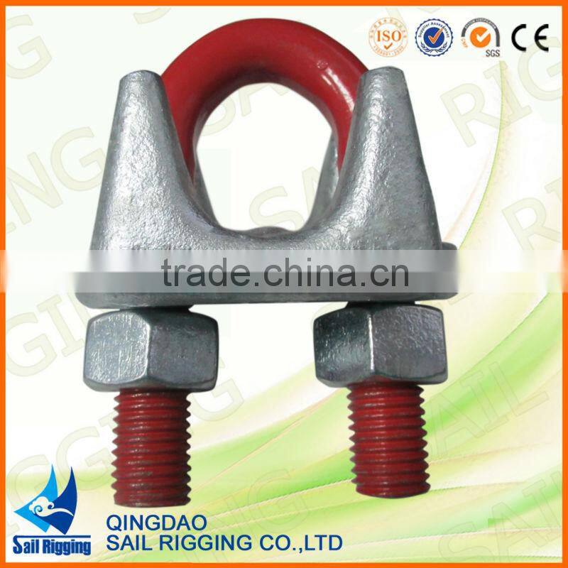 zin plated din1142 wire rope clip